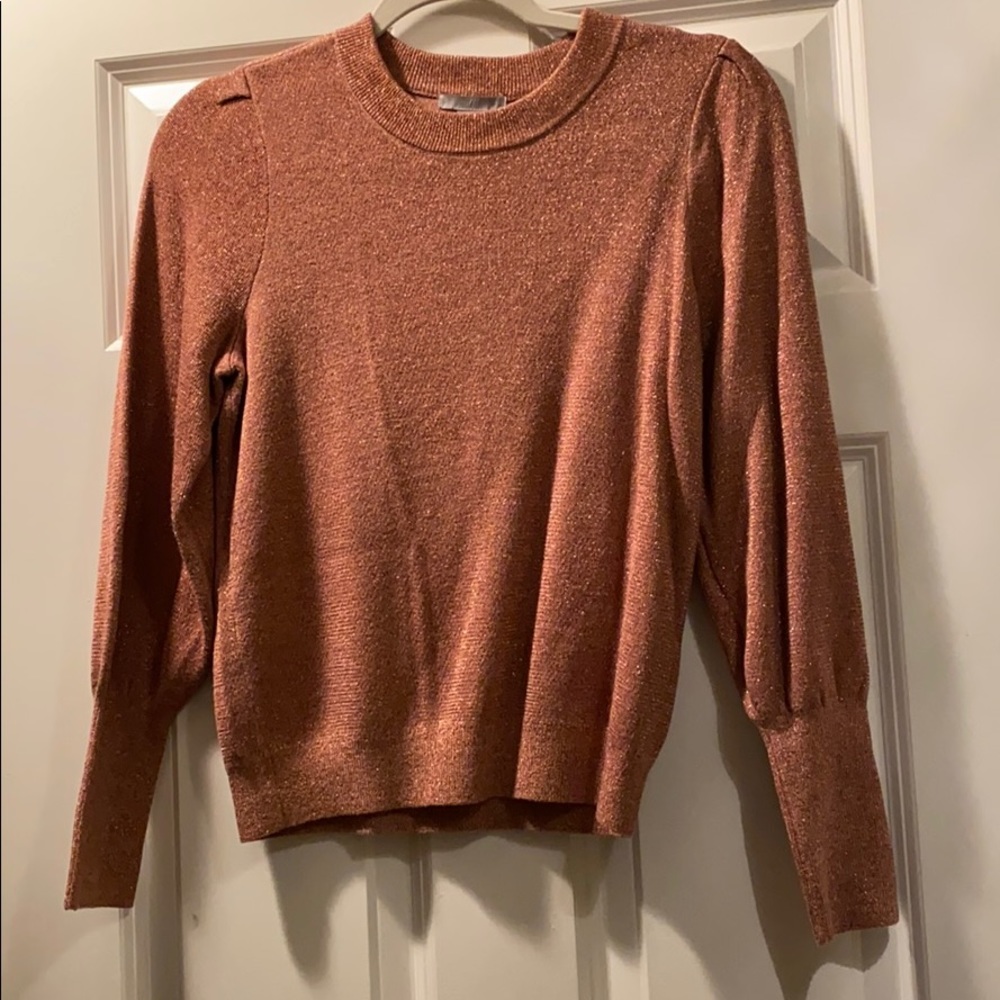 Hm rose gold sweater